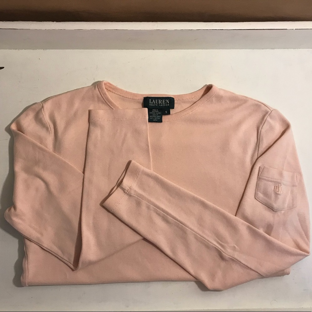 Long Sleeve Light Pink Long Sleeve Mini Arm Pocket